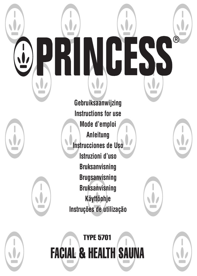 Princess 5701 Instructions for use