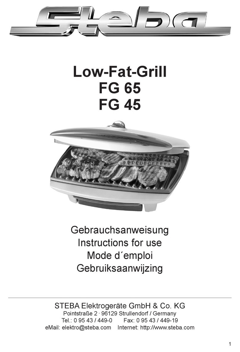Steba FG 65 User manual