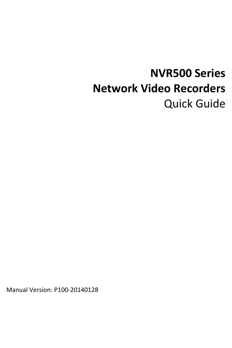 Zhejiang NVR500 Series User manual