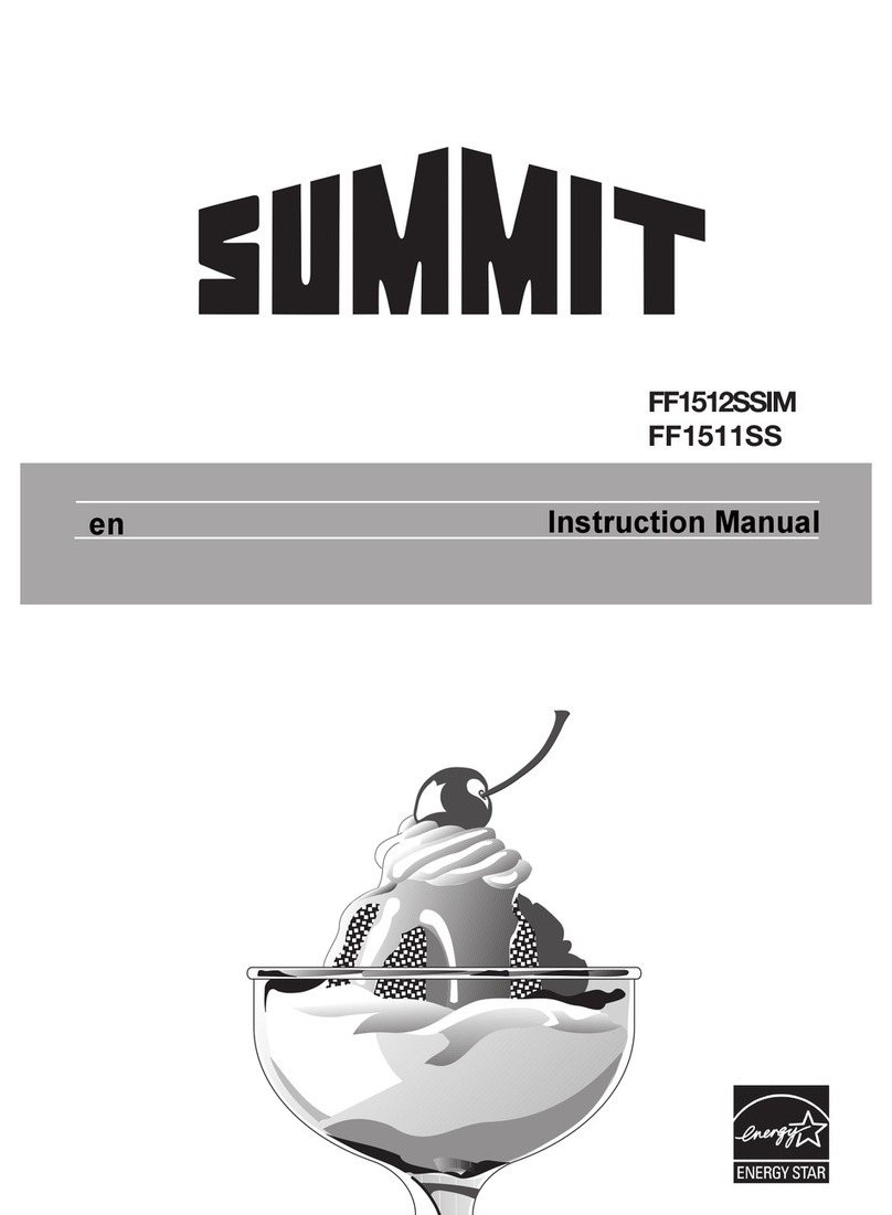 Summit FF1512SSIM User manual Summit FF1512SSIM User manual
