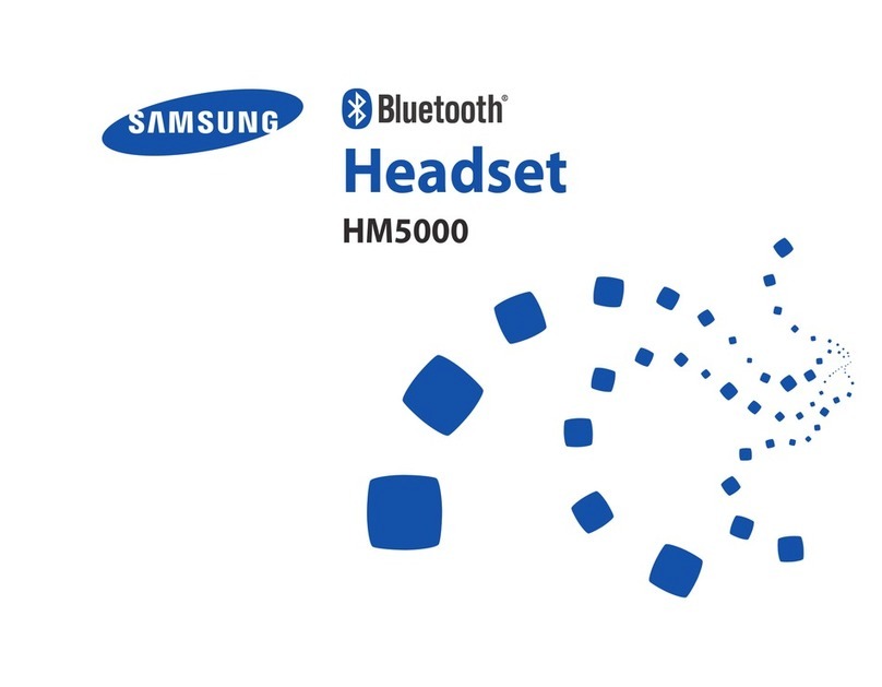 Samsung HM5000 manual