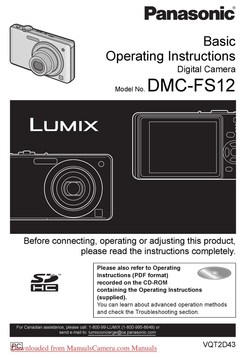 Panasonic LUMIX DMC-FS12 User manual