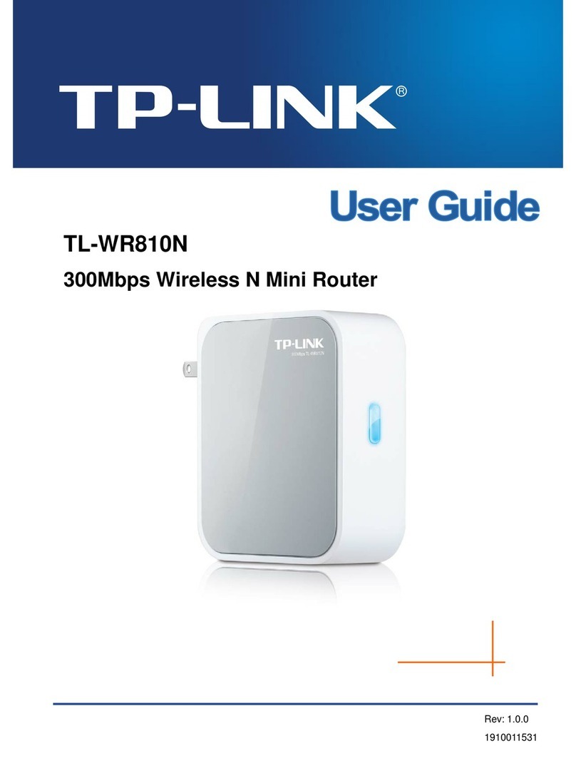 TP-Link TL-WR810N User manual