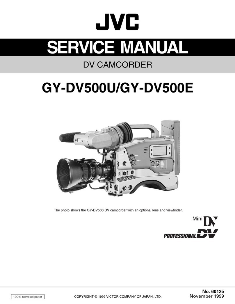 JVC GY-DV500U - Professional Dv Camcorder User manual