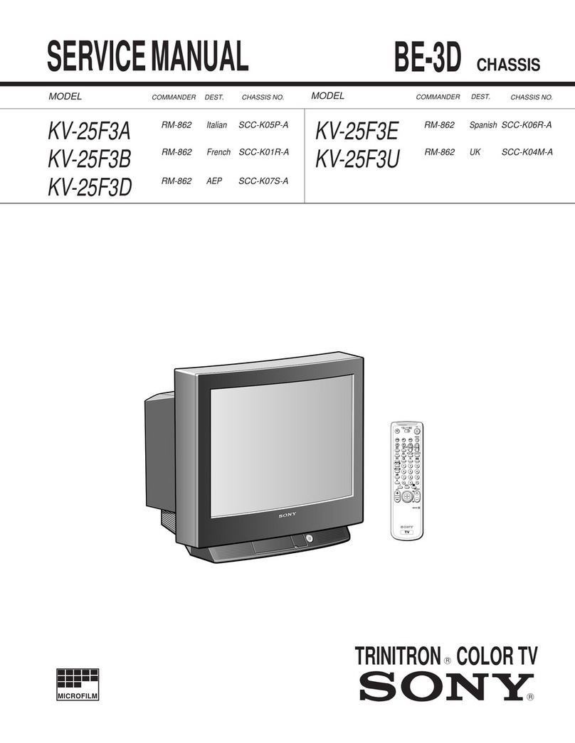 Sony KV-25F3A User manual