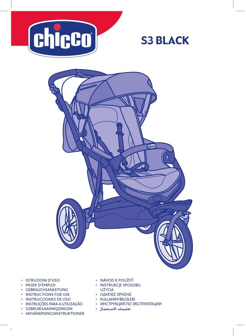 Chicco S3 BLACK Instructions for use