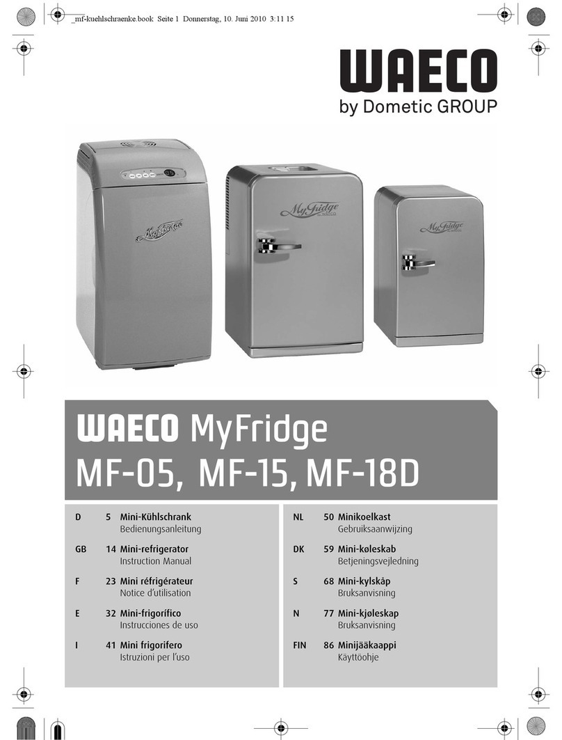 Waeco MyFridge MF-05 instruction manual