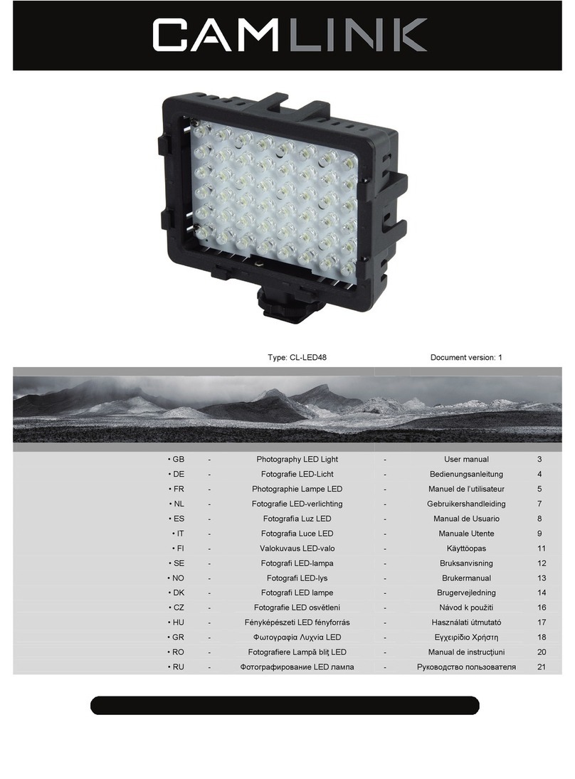 Camlink CL-LED48 user manual
