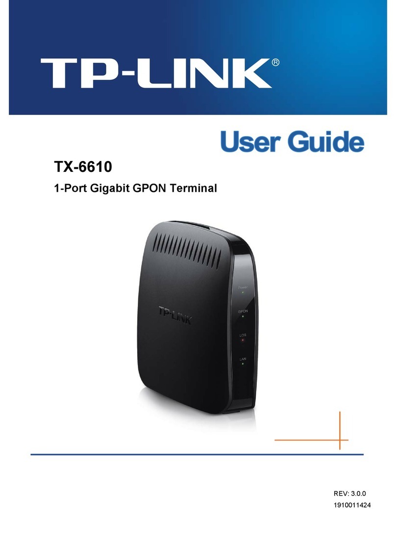 TP-Link TX-6610 User manual