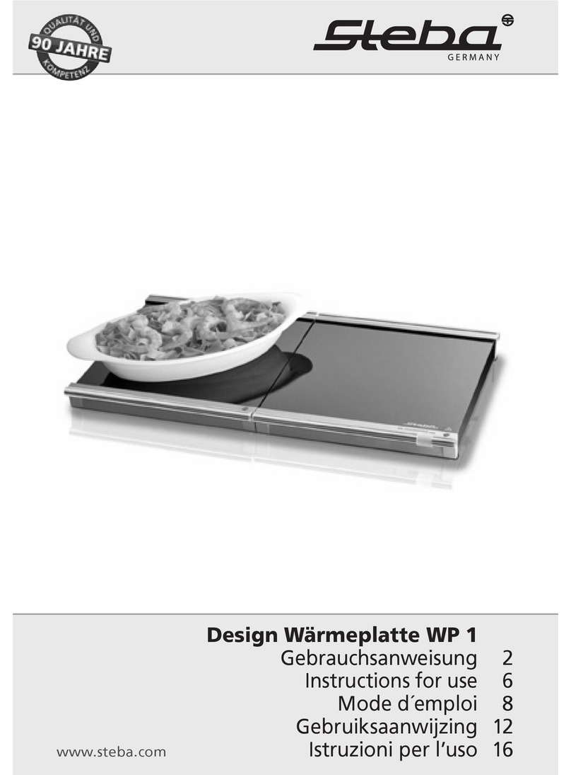 Steba WP 1 User manual