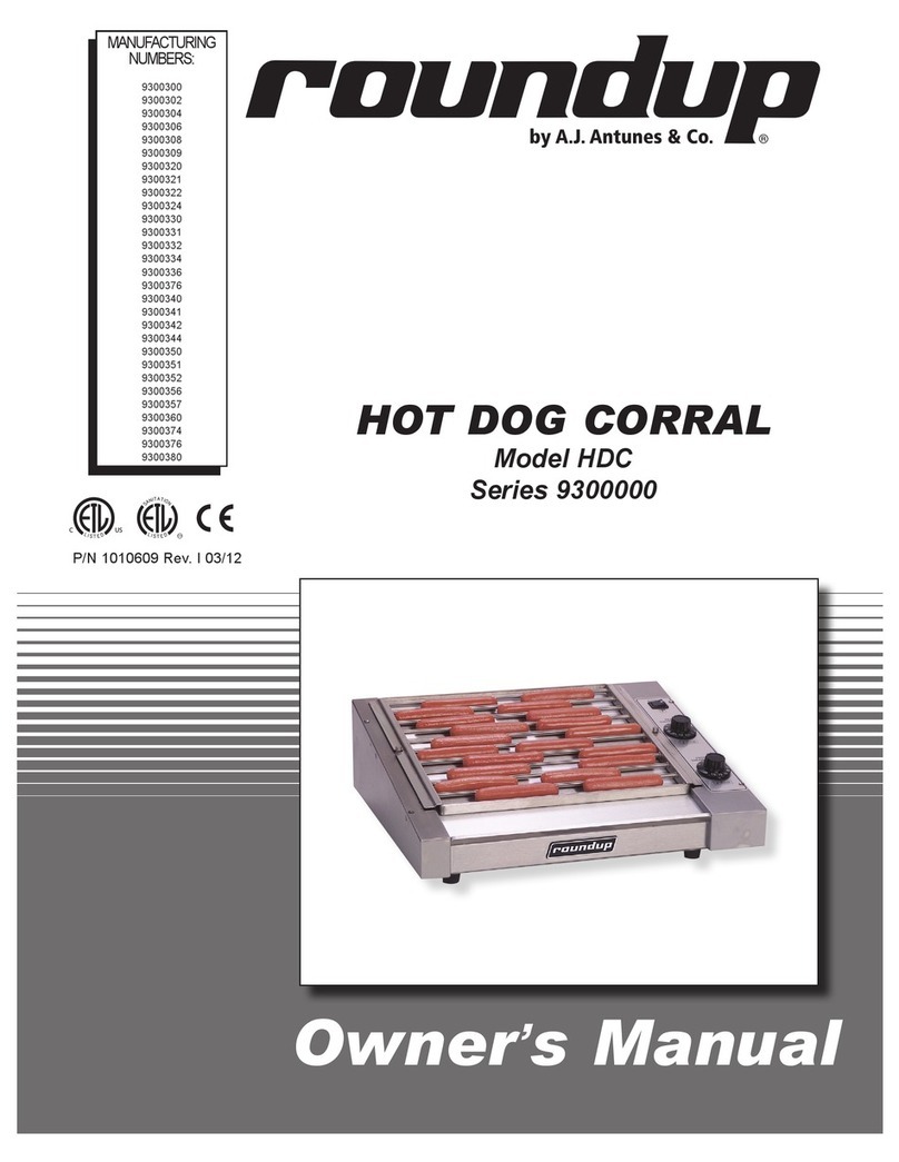 Roundup HDC 9300300 owner's manual