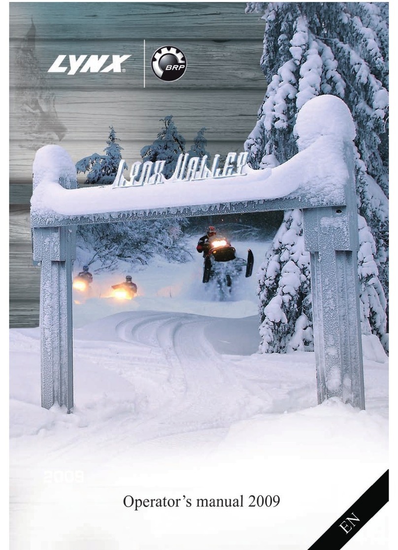 Lynx Yeti 550 User manual
