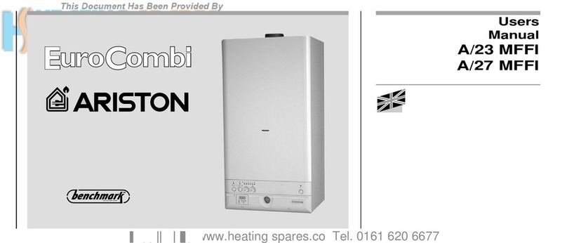 Ariston EURO COMBI A/23 MFFI User manual