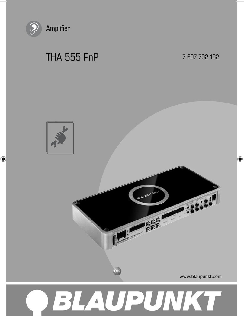 Blaupunkt THA 555 PnP User manual