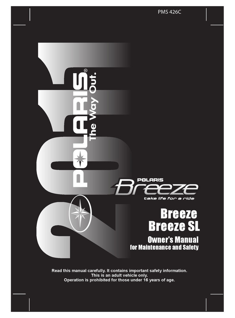 Polaris Breeze owner's manual