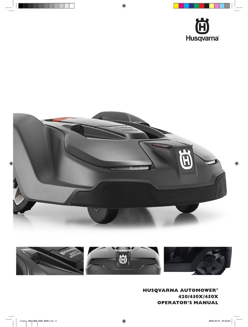 Husqvarna AUTOMOWER 420 User manual Husqvarna AUTOMOWER 420 User manual