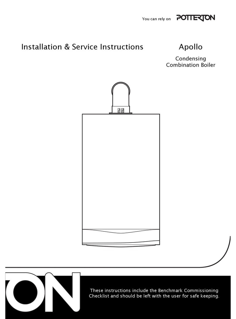 Potterton Apollo Installation & service instructions