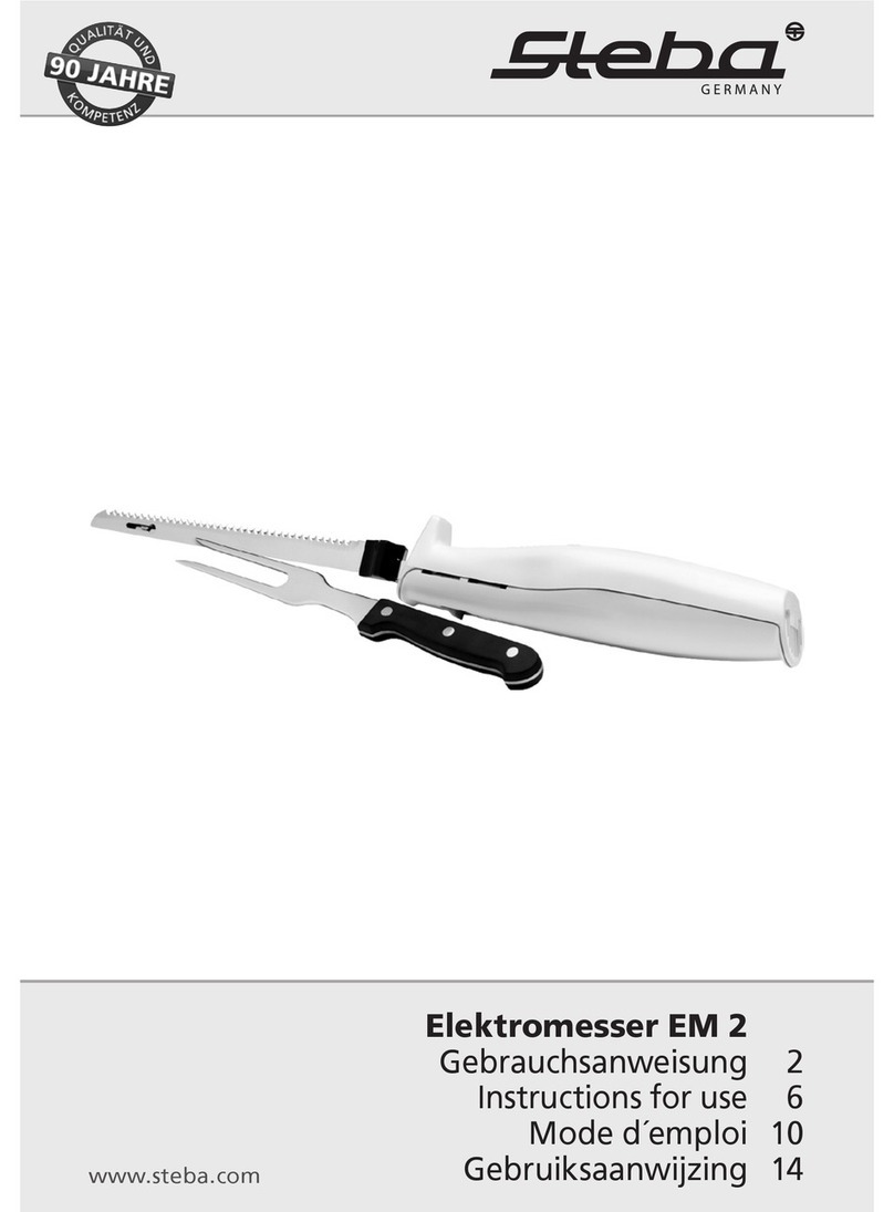 Steba EM 2 Instructions for use