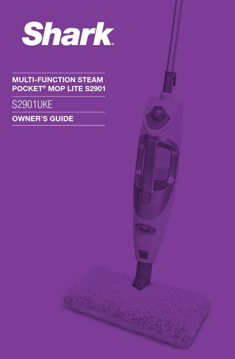 Shark S2901UKE owner's manual