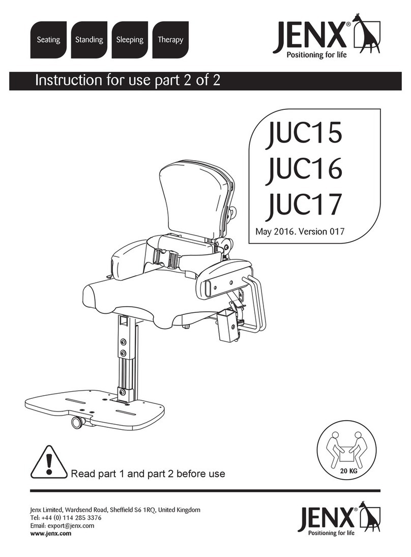 Jenx JUC15 User manual