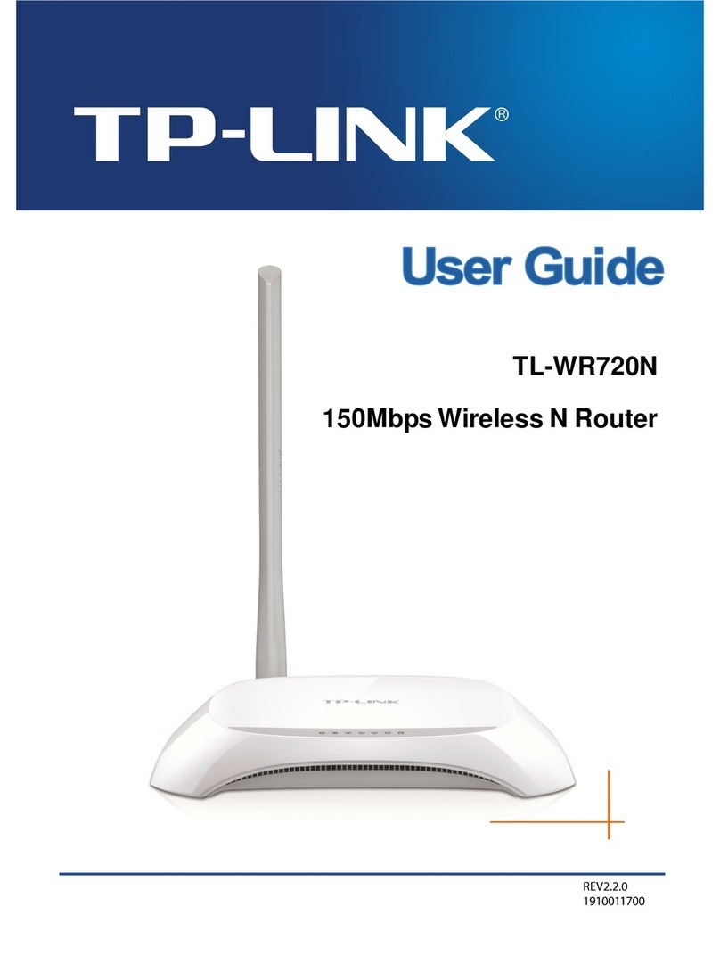 TP-Link TL-WR720N User manual