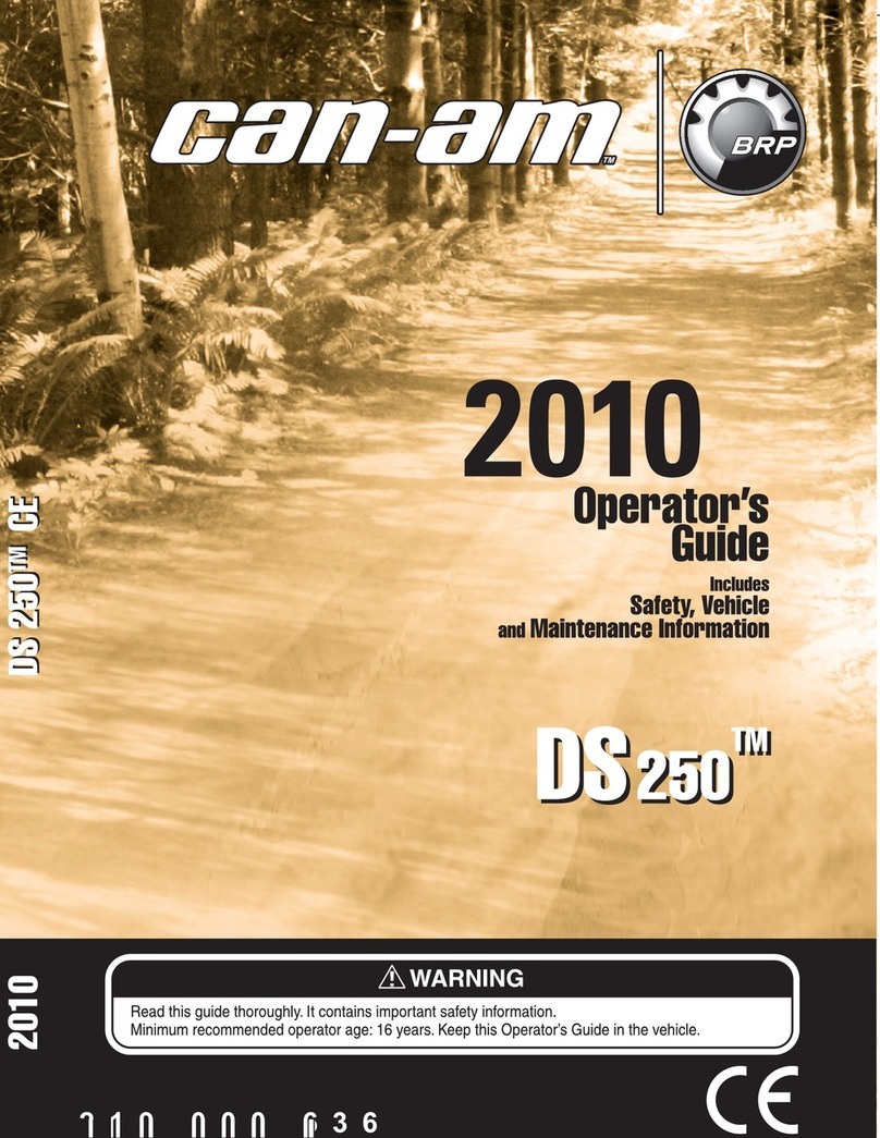 BOMBARDIER DS 250 Manual