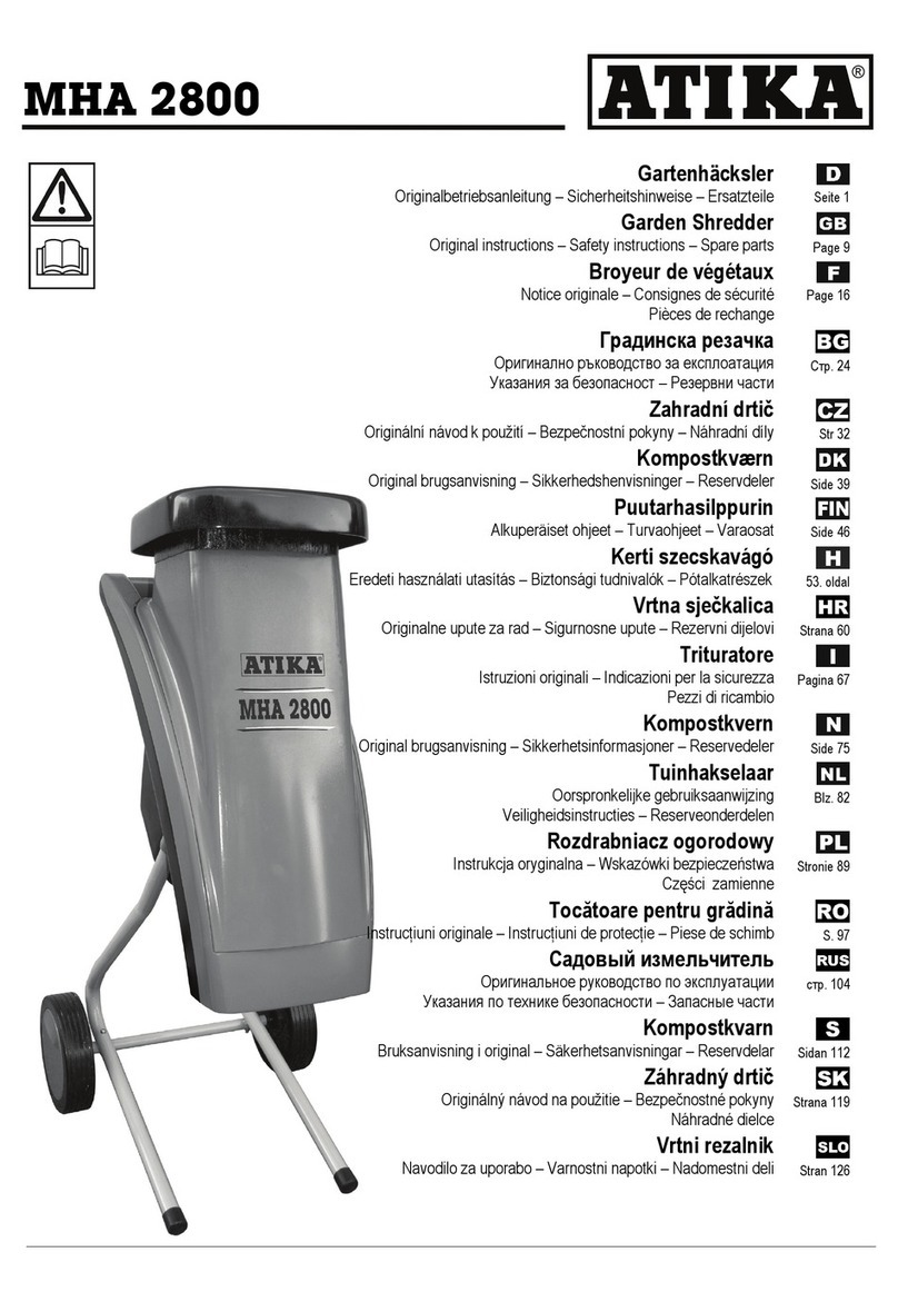 ATIKA MHA 2800 User manual