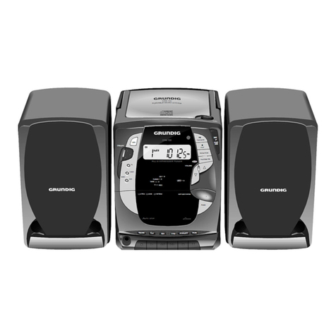Grundig CDM 700 User manual