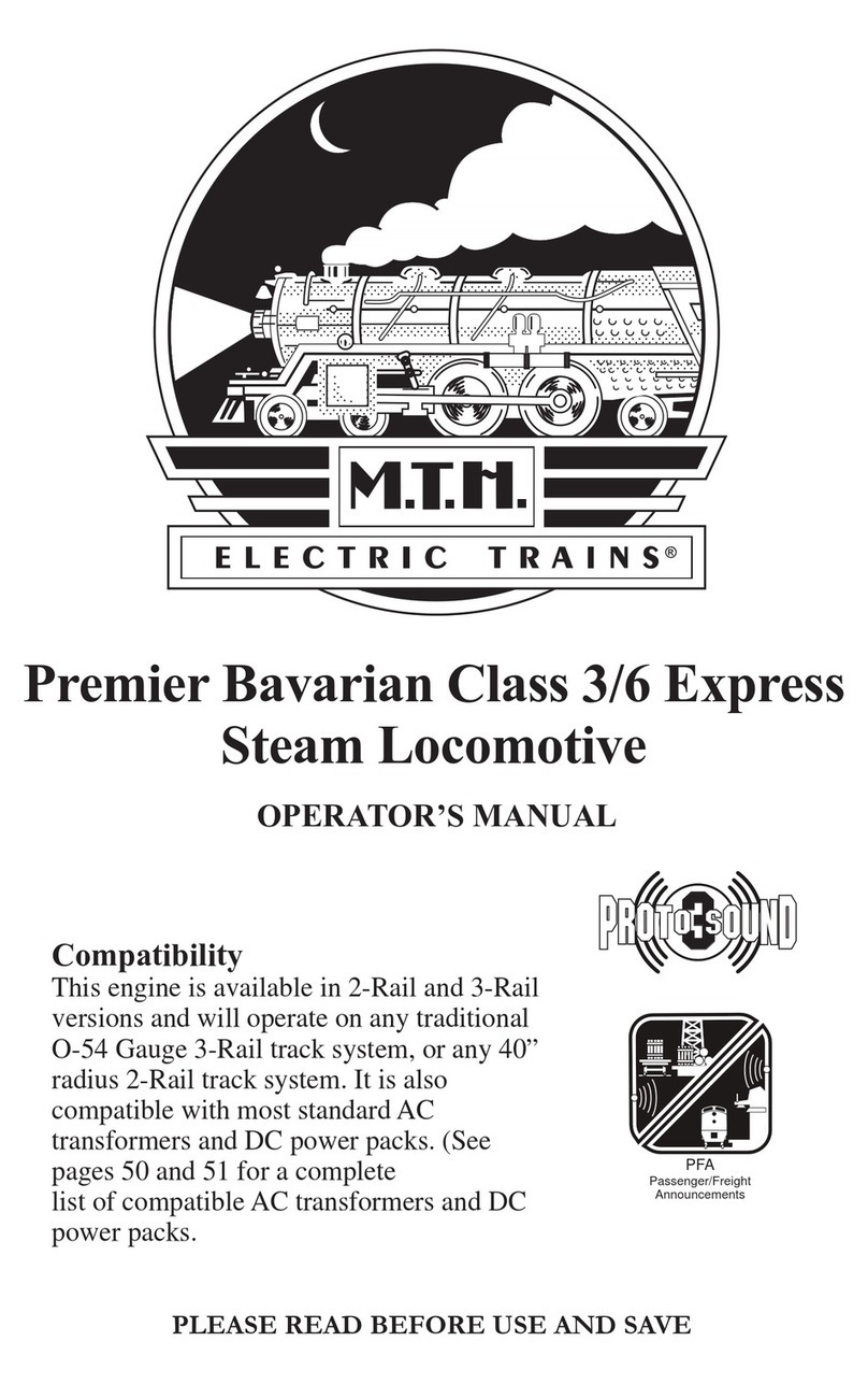 M.T.H. Premier Bavarian Class 3/6 Express User manual