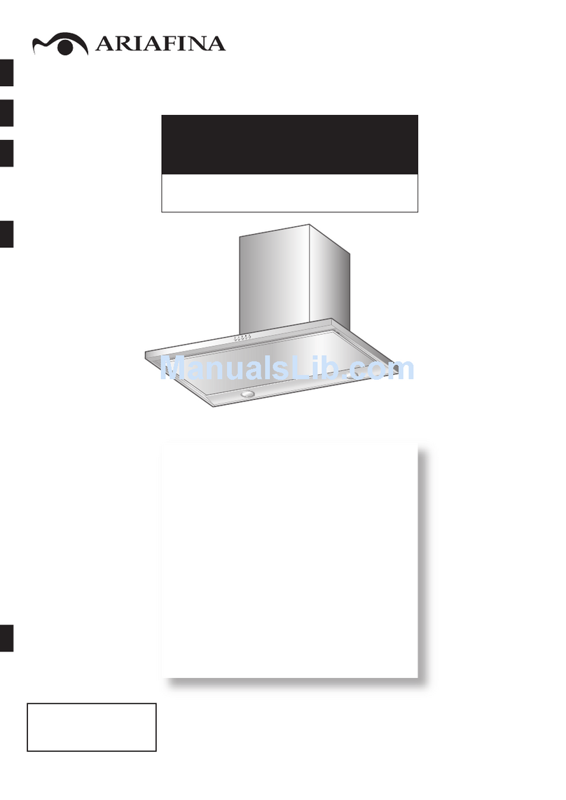 Ariafina FD-900V Operation manual