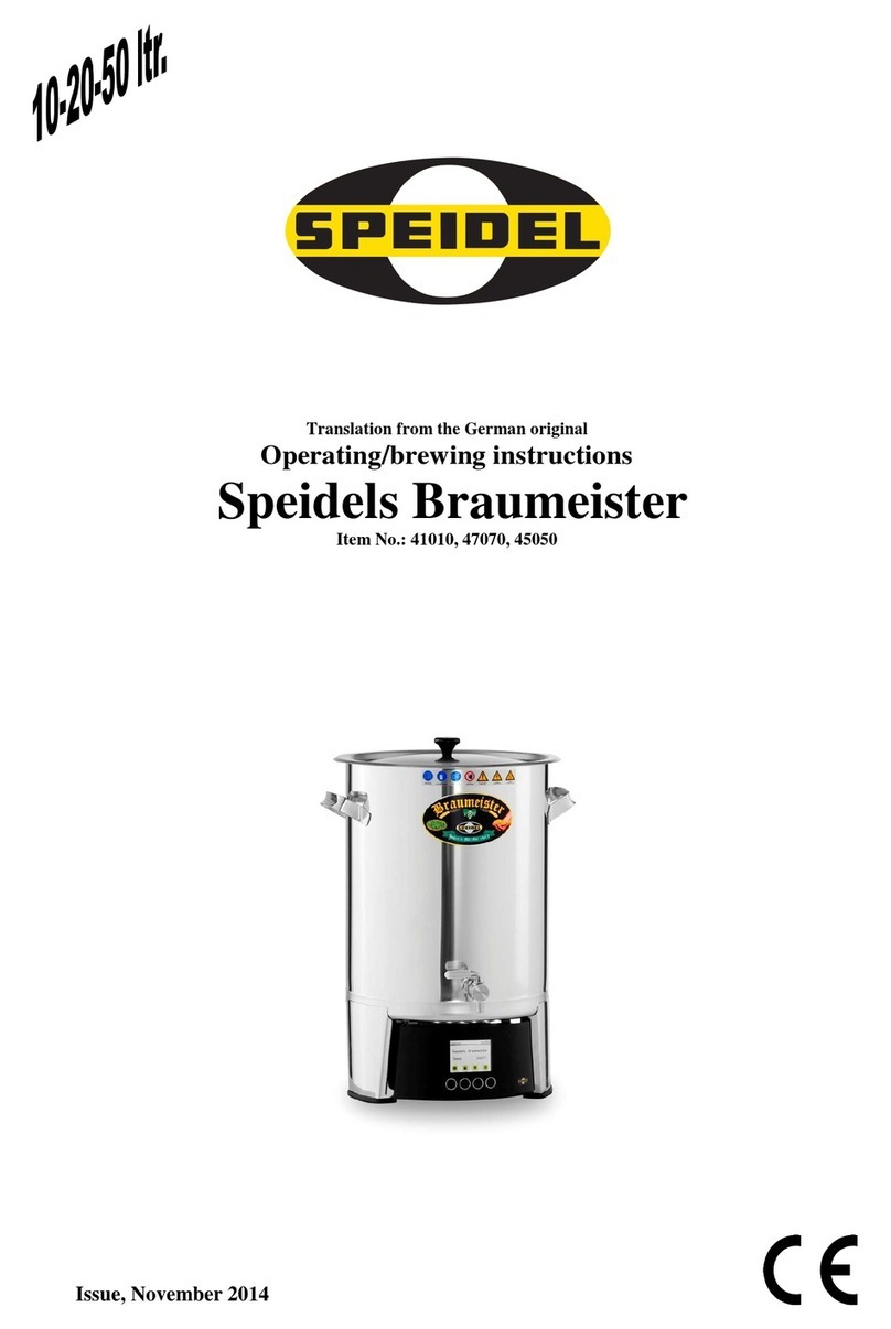 Speidel 41010 operating instructions