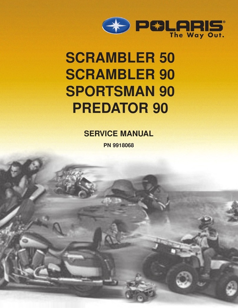 Polaris 2003 Scrambler 50 User manual Polaris 2003 Scrambler 50 User manual