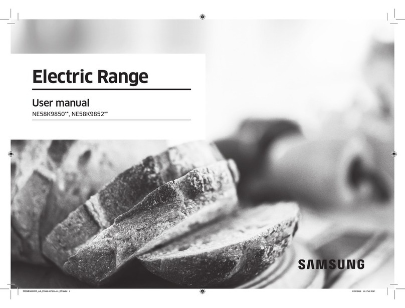 Samsung NE58K9850 Series User manual