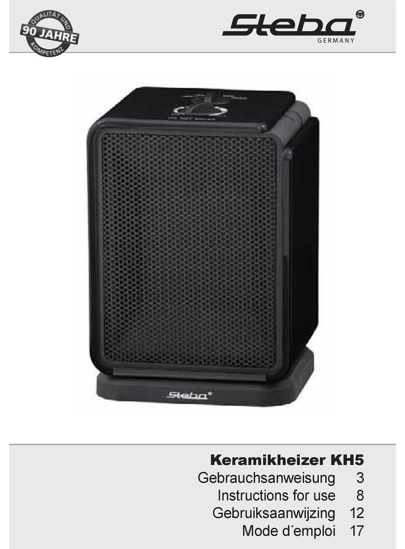Steba KH5 Instructions for use