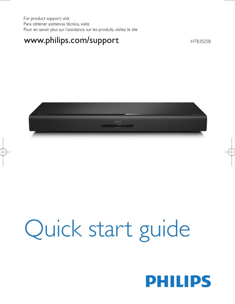 Philips HTB3525B User manual