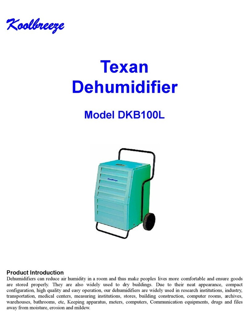 Koolbreeze DKB100L user manual