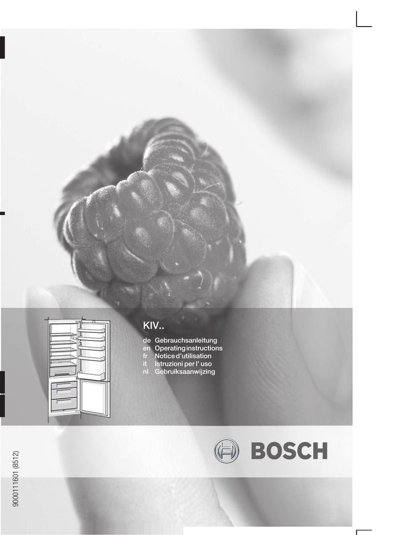 Bosch KIV Series User manual