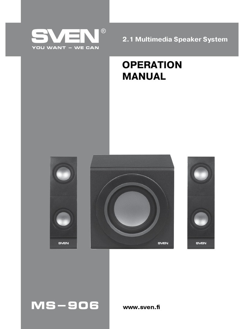 Sven ms-906 User manual
