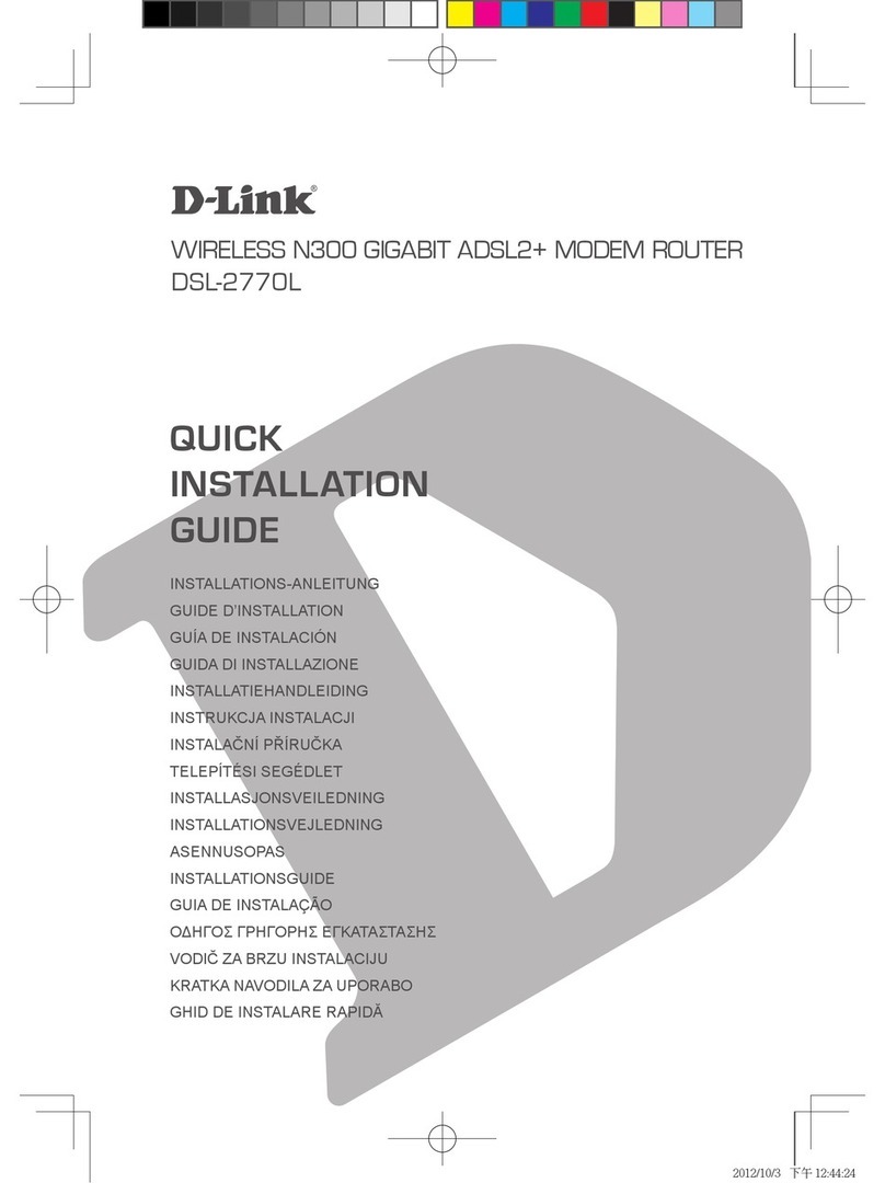 D-Link DSL-2770L User manual