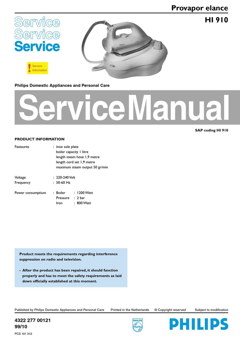 Philips HI 910 User manual