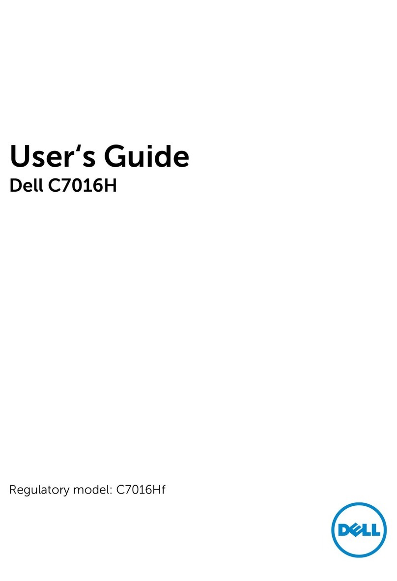 Dell C7016H User manual