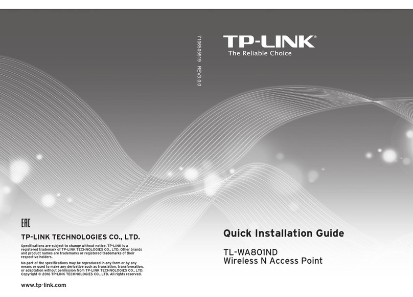 TP-Link TL-WA801ND User manual