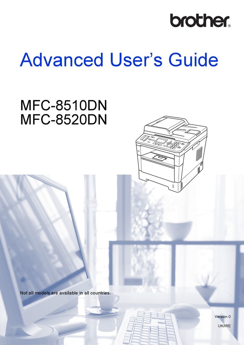 Brother MFC-8510DN Advanced user's guide