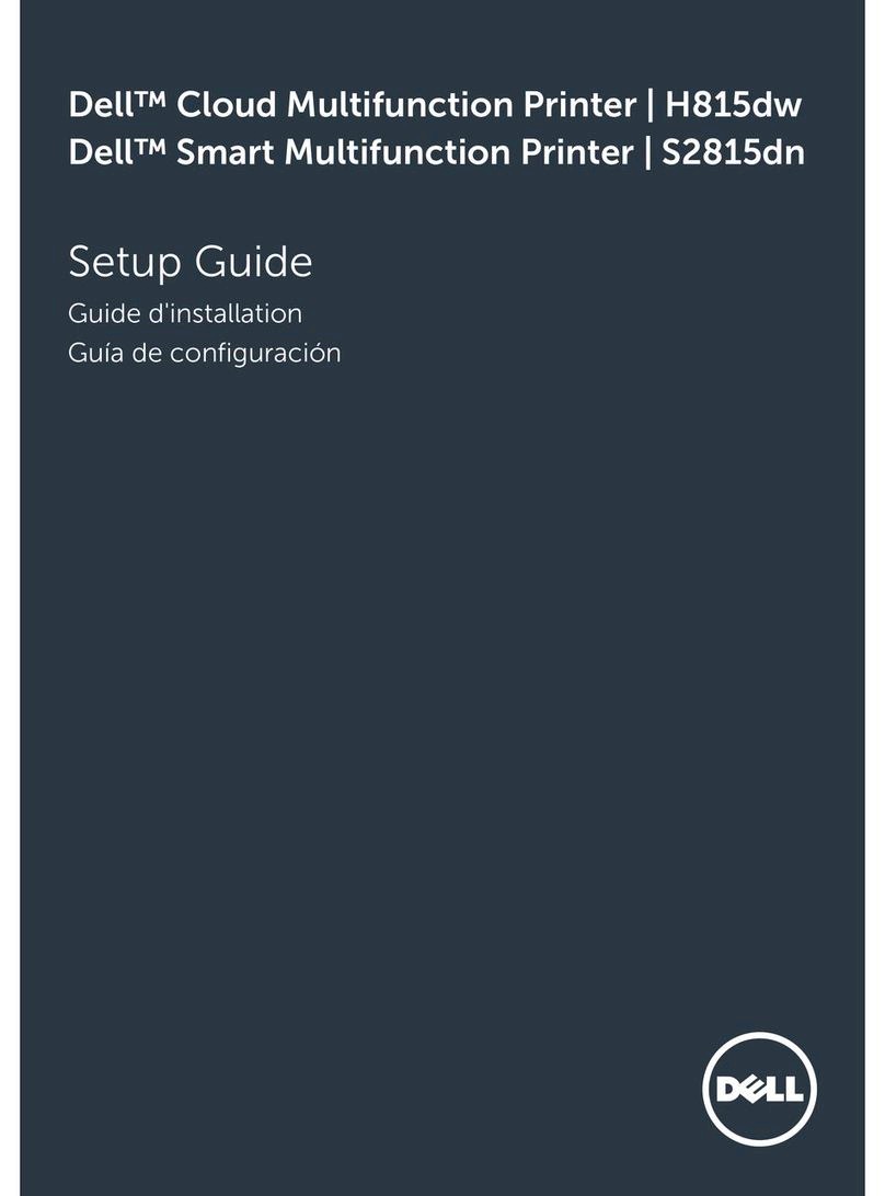 Dell H815dw User manual