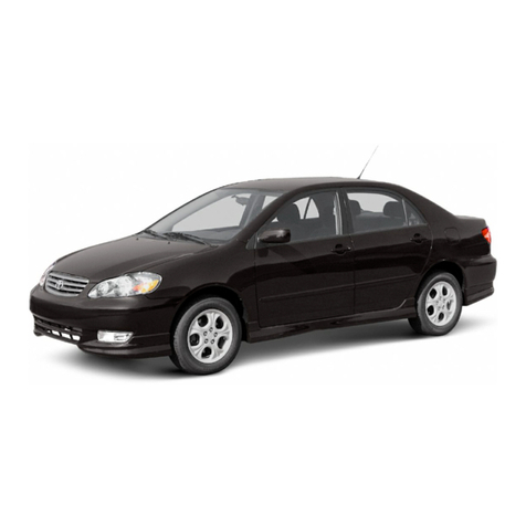 Toyota Corolla 2004 User manual