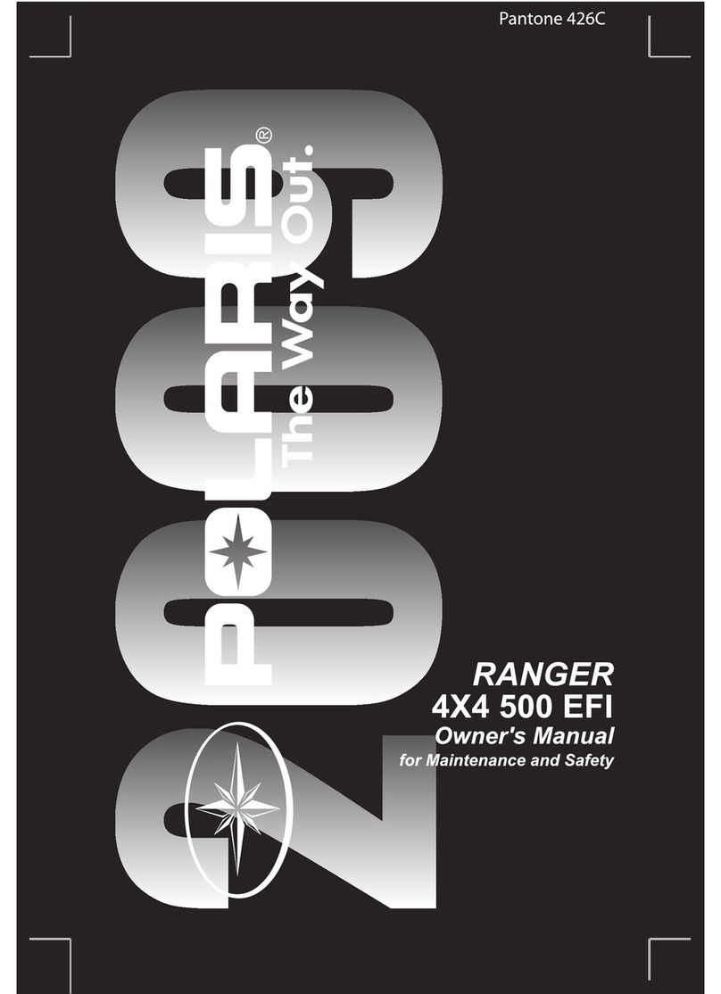 Polaris Ranger 4x4 500 EFI 2007 User manual