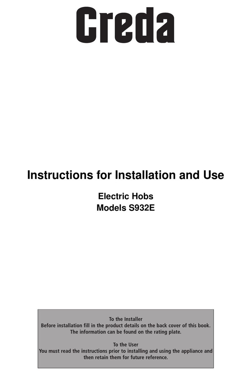Creda S932E User manual