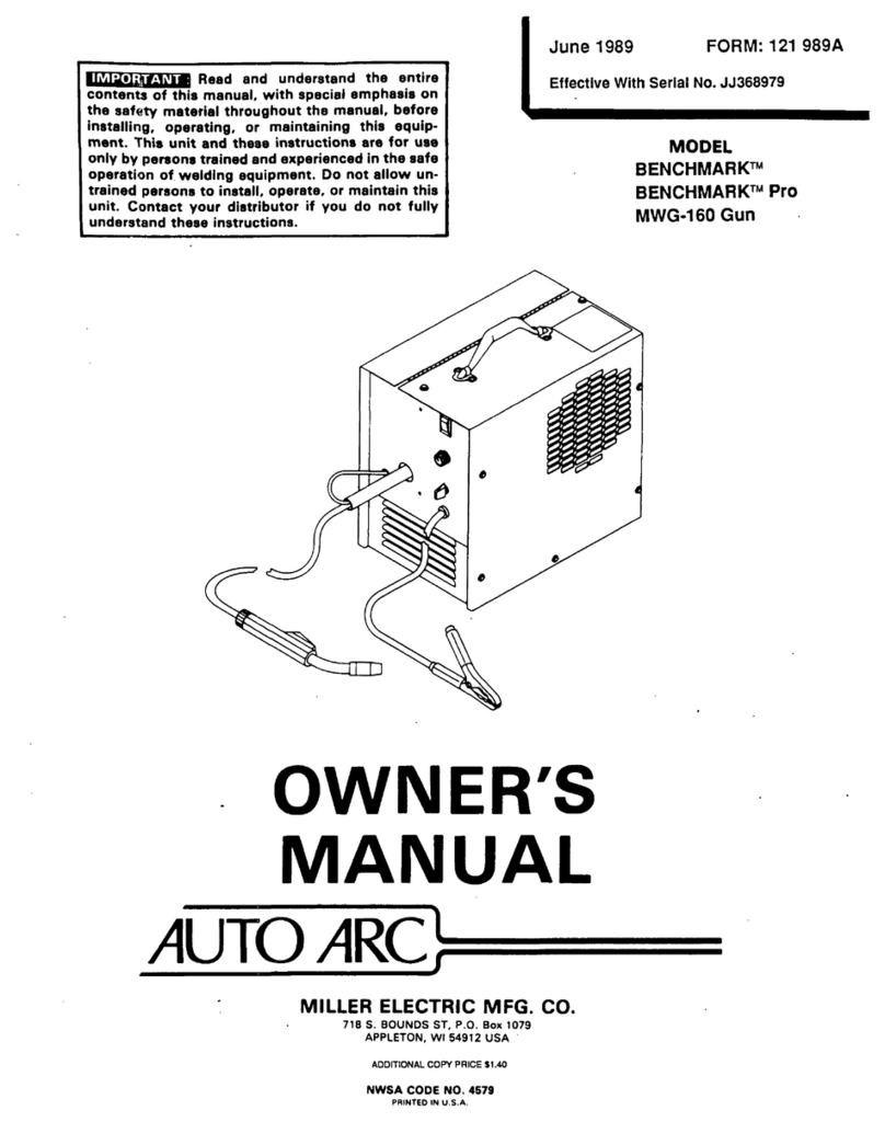 AUTO ARC BENCHMARK User manual AUTO ARC BENCHMARK User manual
