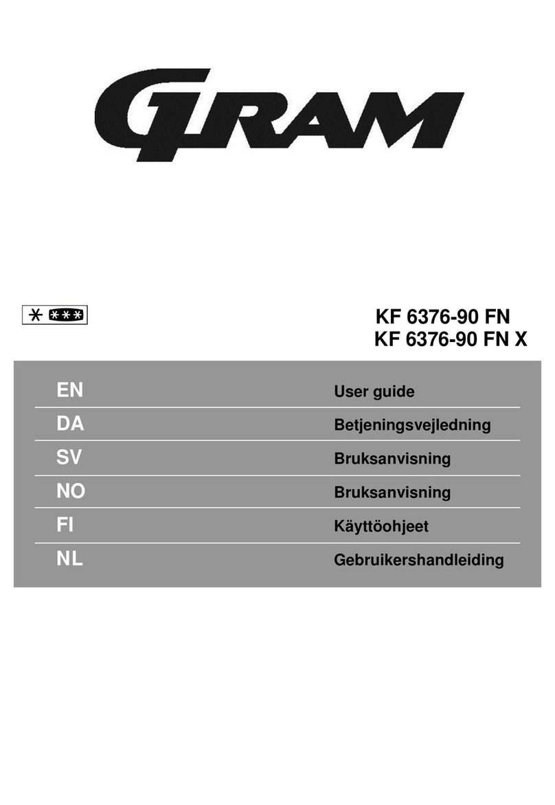 Gram KF 6376-90 FN User manual Gram KF 6376-90 FN User manual