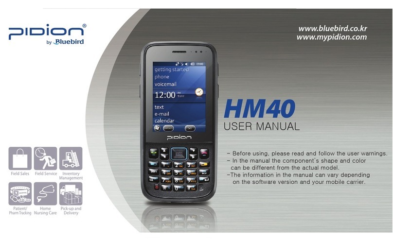 Pidion HM40 User manual